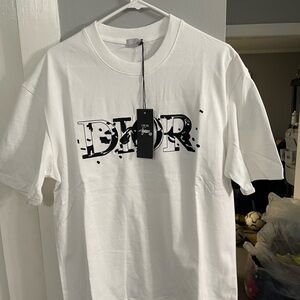 White Dior Men’s Shirt size L
